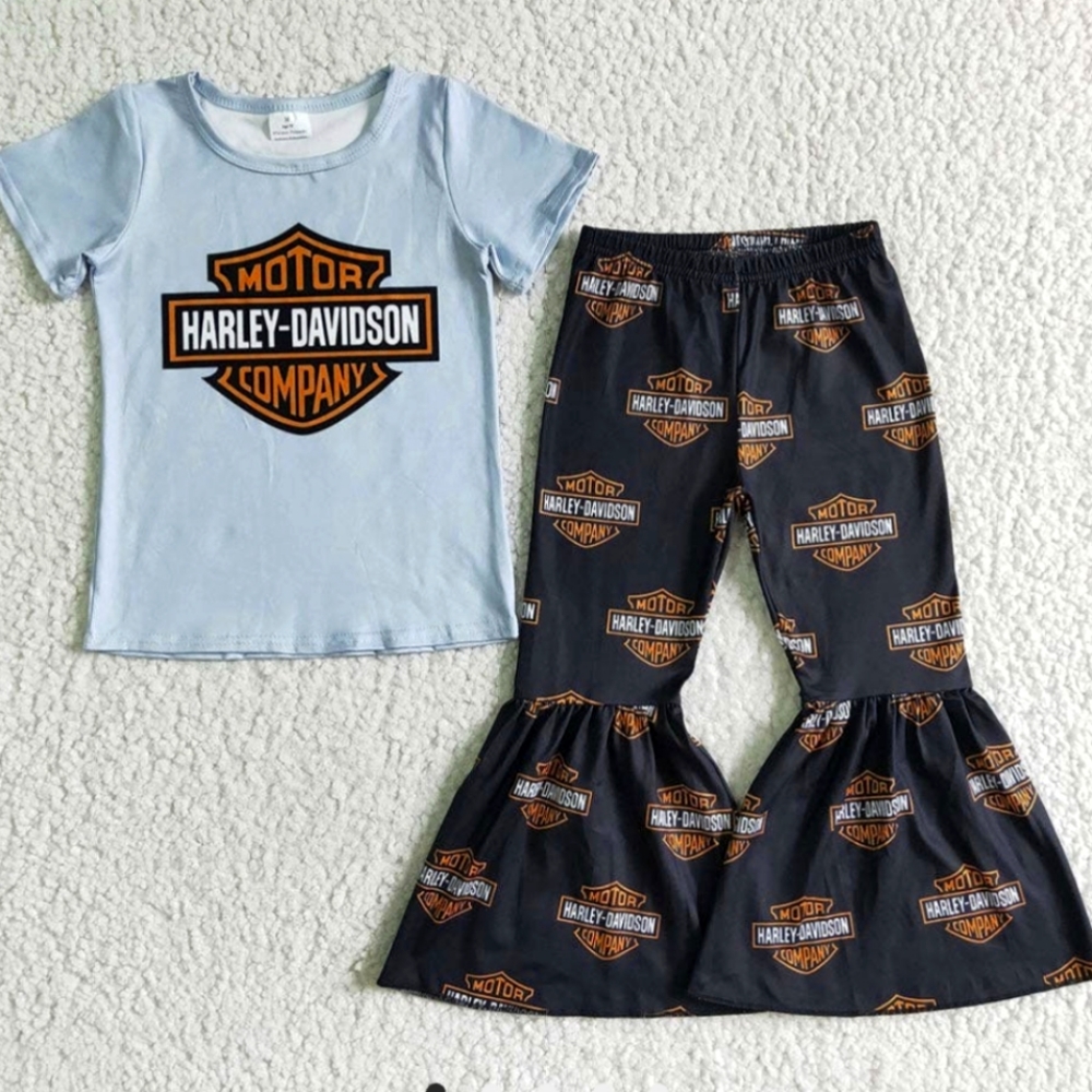 Harley Davidson 2 Piece Outfit